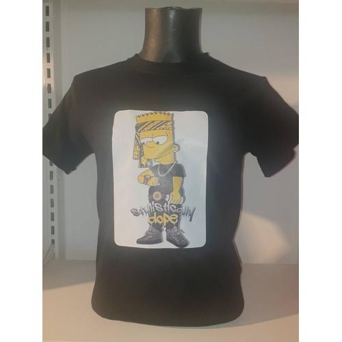 T Shirt Bart Simpson Bad Boy Taille S