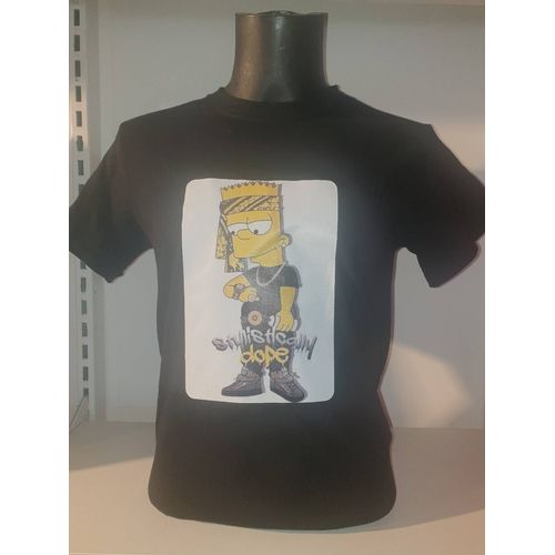 T Shirt Bart Simpson Bad Boy Taille M