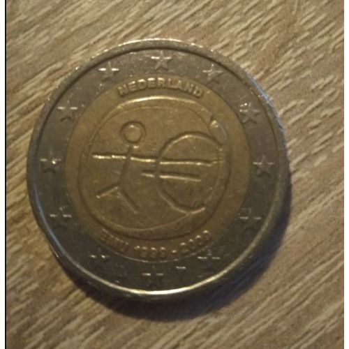 Pièce De 2 Euros Nederland Emu 1999-2009