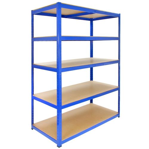 Monster Racking - 10 Rayonnages T-Rax En Acier Sans Boulons Bleus 120cm X 60cm X 180cm
