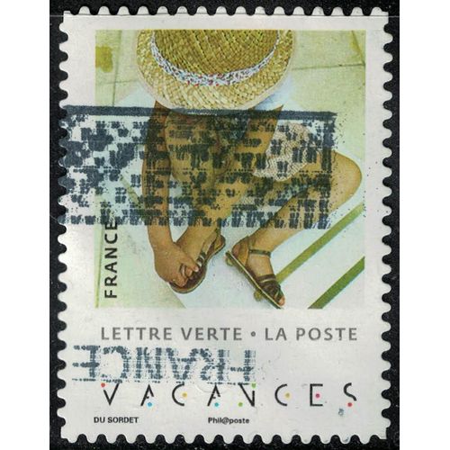France 2019 Oblitéré Used Carnet Enfants En Vacances Neuvième Photo Y&t 1749 Su
