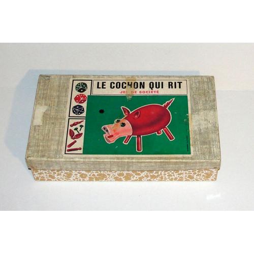 Ancien Jeux de Société Le Cochon Qui Rit Année 80 Vintage