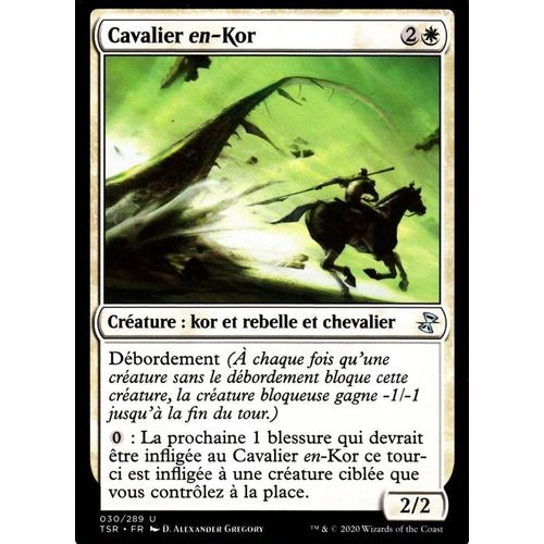 Cavalier En-Kor - Mtg - Spirale Temporelle Remastered - U - 30/289