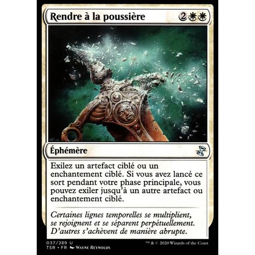 Rendre À La Poussière - Mtg - Spirale Temporelle Remastered - U - 37/289