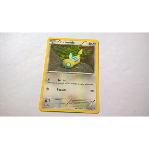 Insolourdo 68/108 Carte Pokemon Xy Ciel Rugissant Francaise