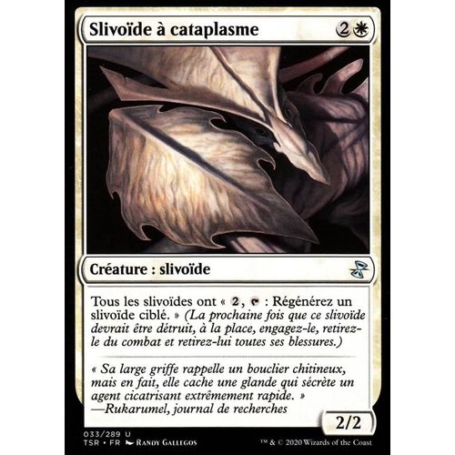 Slivoïde À Cataplasme - Mtg - Spirale Temporelle Remastered - U - 33/289