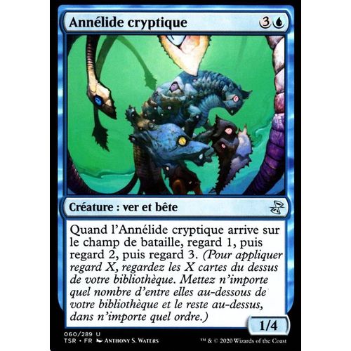 Annélide Cryptique - Mtg - Spirale Temporelle Remastered - U - 60/289