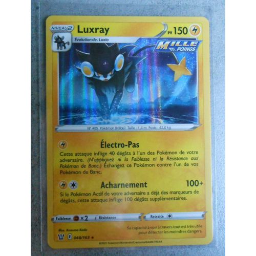 Luxray Holo 48/163 - Eb5 - Styles De Combat - Vf