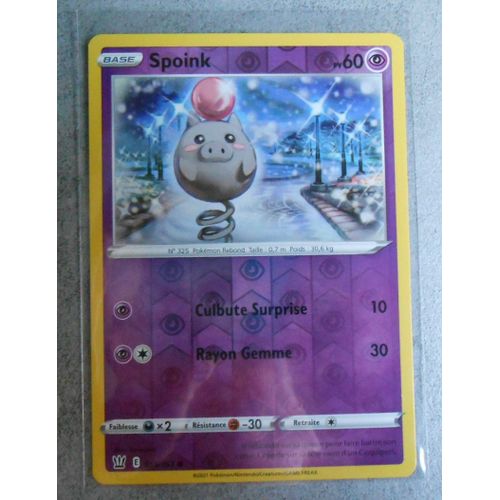 Spoink Reverse 55/163 - Eb5 - Styles De Combat - Vf