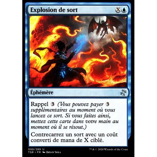 Explosion De Sort - Mtg - Spirale Temporelle Remastered - U - 88/289