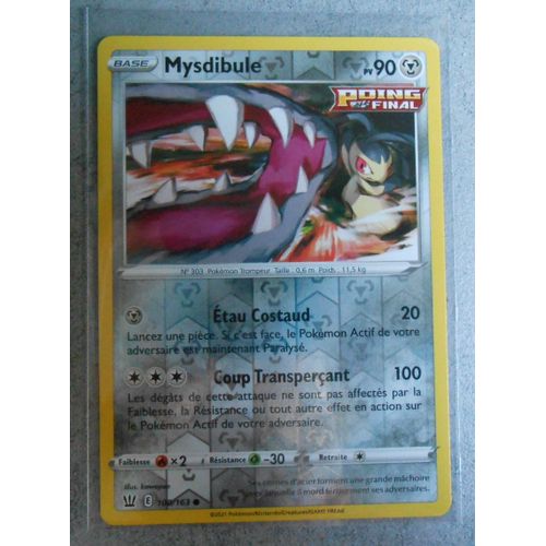 Mysdibule Poing Final Reverse 100/163 - Eb5 - Styles De Combat - Vf