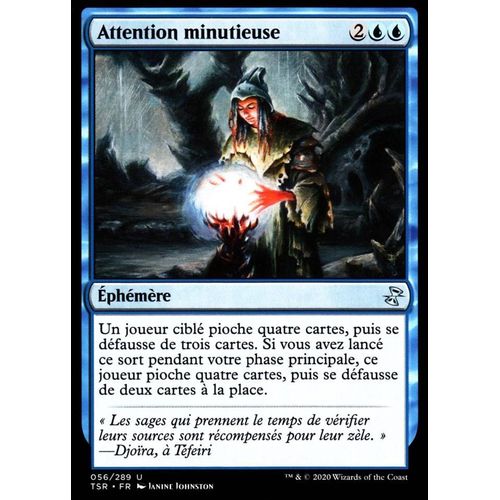 Attention Minutieuse - Mtg - Spirale Temporelle Remastered - U - 56/289