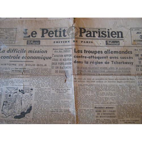 Le Petit Parisien (2/12/1943)