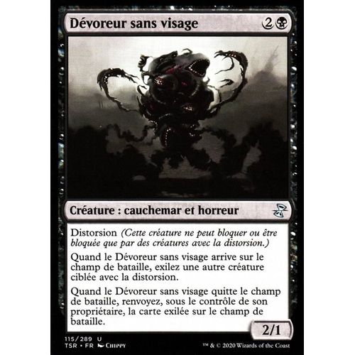 Dévoreur Sans Visage - Mtg - Spirale Temporelle Remastered - U - 115/289