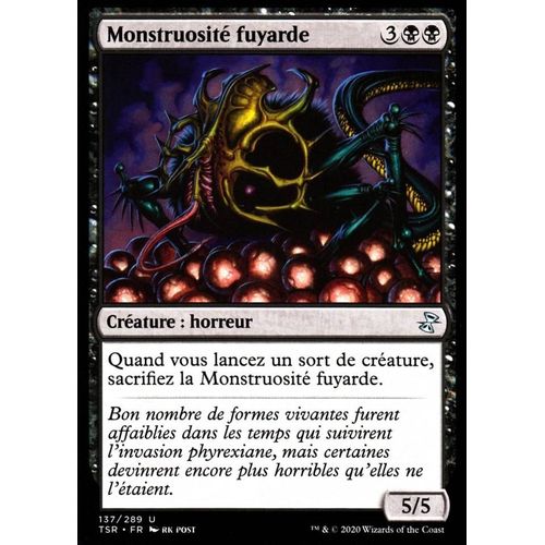 Monstruosité Fuyarde - Mtg - Spirale Temporelle Remastered - U - 137/289
