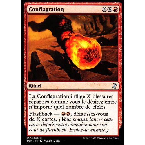 Conflagration - Mtg - Spirale Temporelle Remastered - U - 160/289