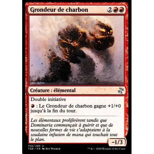 Grondeur De Charbon - Mtg - Spirale Temporelle Remastered - U - 158/289