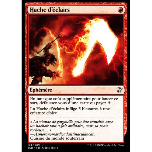 Hache D'éclairs - Mtg - Spirale Temporelle Remastered - U - 174/289