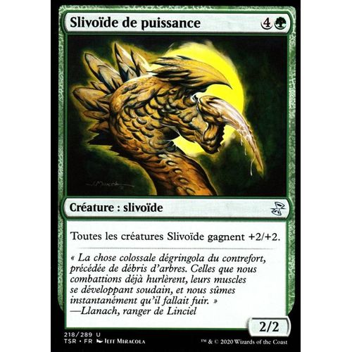 Slivoïde De Puissance - Mtg - Spirale Temporelle Remastered - U - 218/289