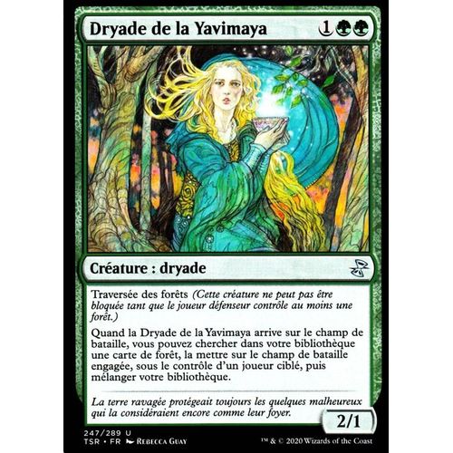 Dryade De La Yavimaya - Mtg - Spirale Temporelle Remastered - U - 247/289