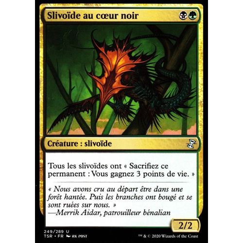Slivoïde Au Coeur Noir - Mtg - Spirale Temporelle Remastered - U - 249/289