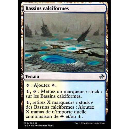 Bassins Calciformes - Mtg - Spirale Temporelle Remastered - U - 275/289