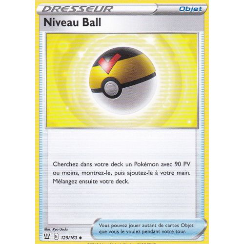 Carte Pokemon - Niveau Ball - 129/163 - Épée Et Bouclier 5 - Styles De Combat - Eb5 - Vf
