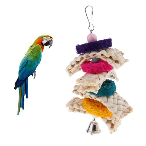 perruches BA223 Oiseau Ciment Swing 14"x9" cadre en métal aide à bordure BEC et ONGLES 