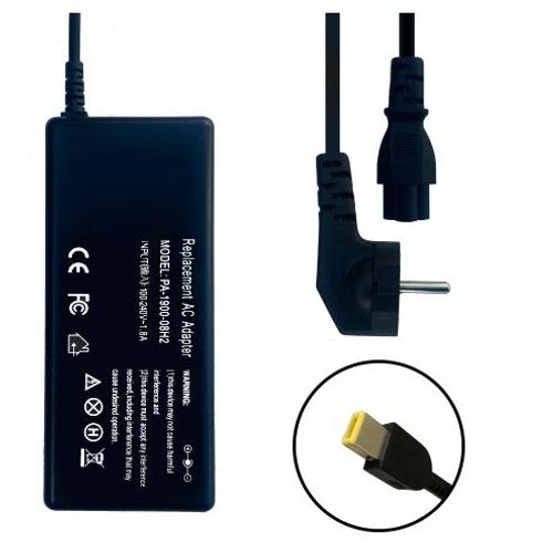 Chargeur pour Lenovo 45W 20V 2.25A Prise jaune type USB