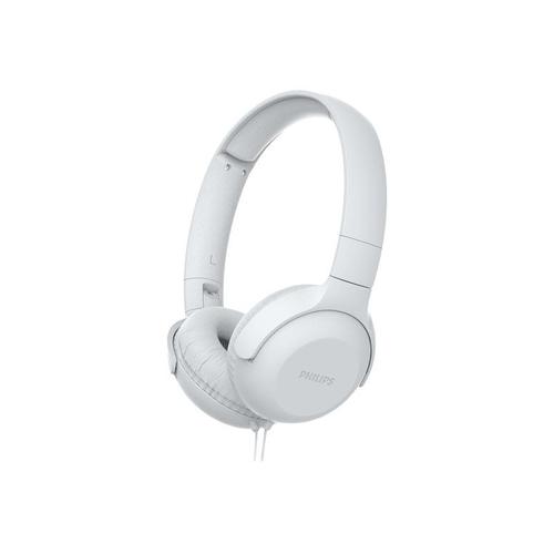 Philips TAUH201WT - Écouteurs avec micro - sur-oreille - filaire - jack 3,5mm - blanc