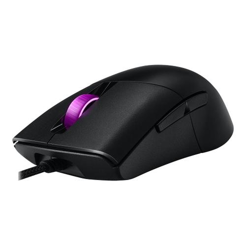 ASUS ROG Keris - Souris - pour droitiers - optique - 7 boutons - filaire - USB - noir