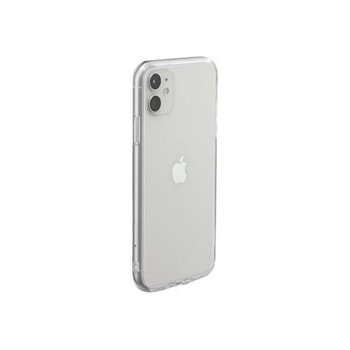 Aiino Glassy - Coque De Protection Pour Téléphone Portable - Verre Trempé, Polyuréthanne Thermoplastique (Tpu) - Transparent - Pour Apple Iphone 11