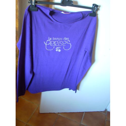 T-Shirt Manches Longues Le Temps Des Cerices M/L.