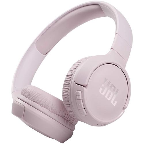 JBL TUNE 510BT - Écouteurs avec micro - sur-oreille - Bluetooth - sans fil - rose