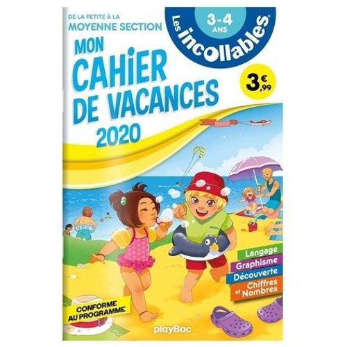 Mon Cahier De Vacances De La Petite À La Moyenne Section