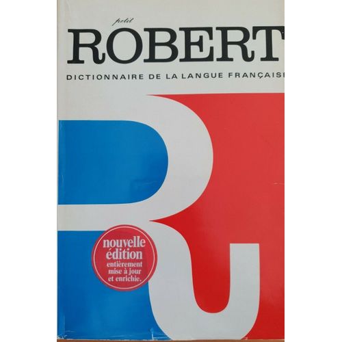 Dictionnaire De La Langue Francaise Le Petit Robert De 1977 Ttb