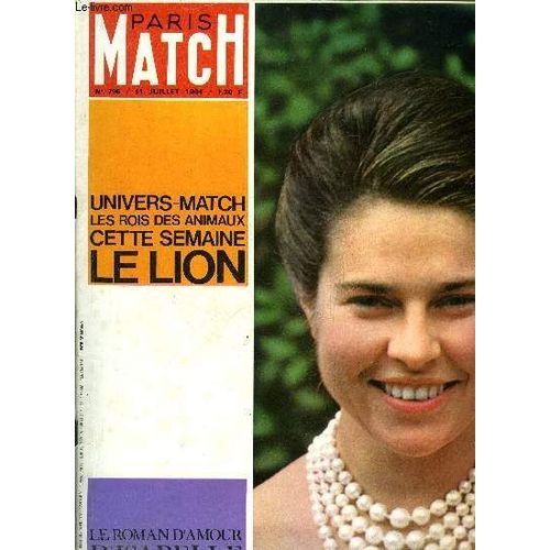 Paris Match N° 796 - Paul Vi Autorisera-T-Il La Limitation Des Naissances ? Par Robert Serrou, Celui Qu Isabelle A Choisi, Ce Cow Boy De L Arizona Fait Peur A La Moitié De L Amérique, Barry Goldwater(...)