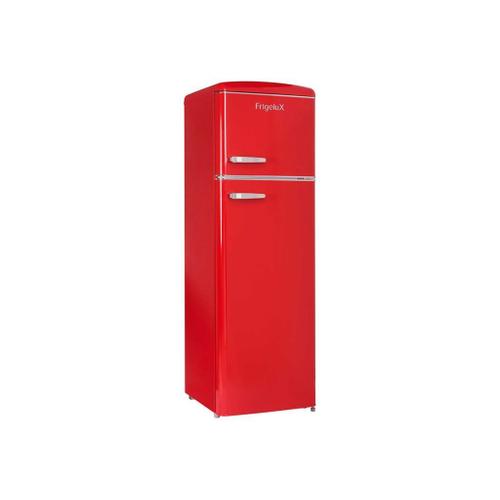 Réfrigérateur Combiné Frigelux RFDP246RRA++ - 246 litres Classe E Rouge