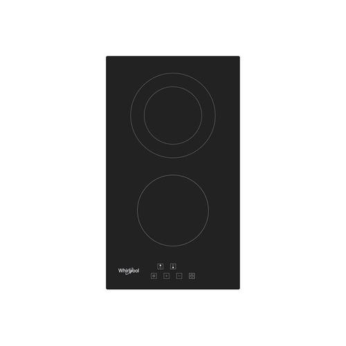 Whirlpool WRD 6030 B - Vitrocéramique - 2 plaques de cuisson - Niche - largeur : 27 cm - profondeur : 49 cm