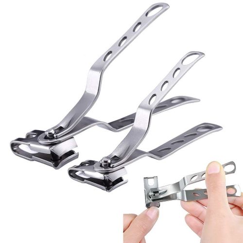Coupe-Ongles Pour Ongles Épais, Paquet De 2 Argent Argenté