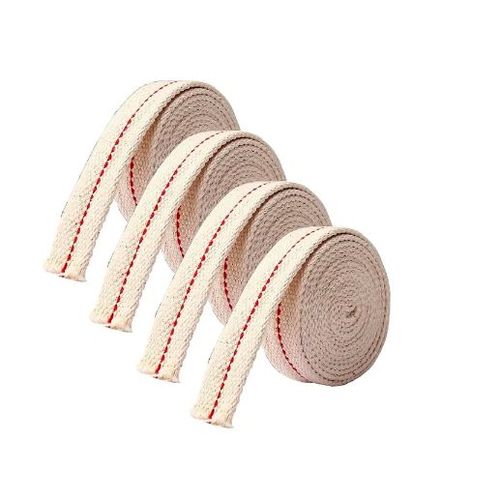 Mèche de lampe à huile en coton, 4 rouleaux, mèche de lanternes à huile 1.2x2 m