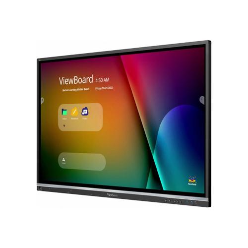 ViewSonic ViewBoard IFP5550-5 - Classe de diagonale 55" écran LCD rétro-éclairé par LED - interactive - avec écran tactile (multi-touch) / capacité PC en option (slot-in) - 4K UHD (2160p) 3840 x...