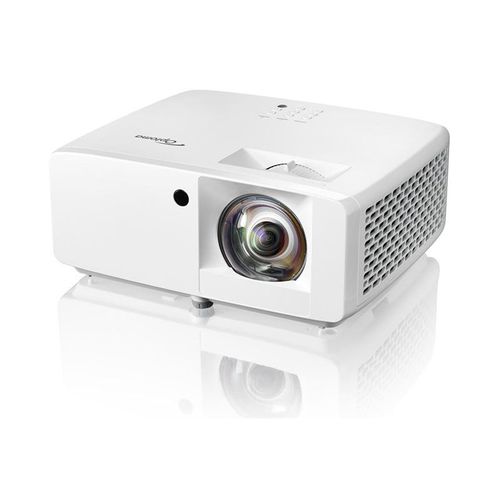 Optoma ZH350ST - Projecteur DLP - laser - portable - 3D - 3500 lumens - Full HD (1920 x 1080) - 16:9 - 1080p - objectif fixe à focale courte