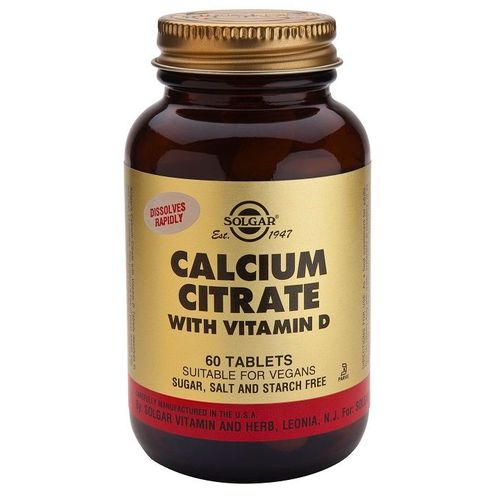 Calcium Citrate With Vitamin D3 Tablets 