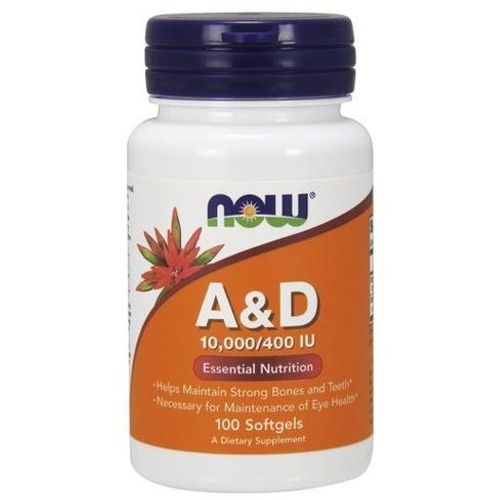 Vitamin A & D 10000/400 Iu 100 Softgels 