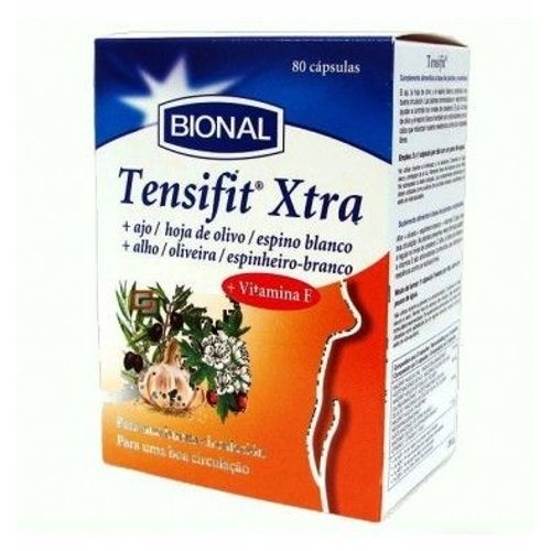 Tensifit Xtra (Garlic + Mistletoe + Hawthorn) 80 Capsules 