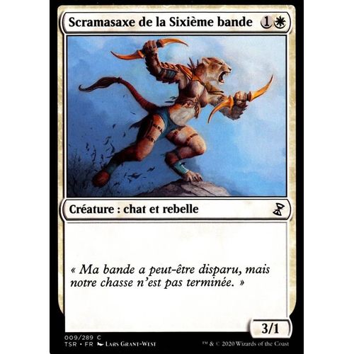 Scramasaxe De La Sixième Bande - Mtg - Spirale Temporelle Remastered - C - 9/289