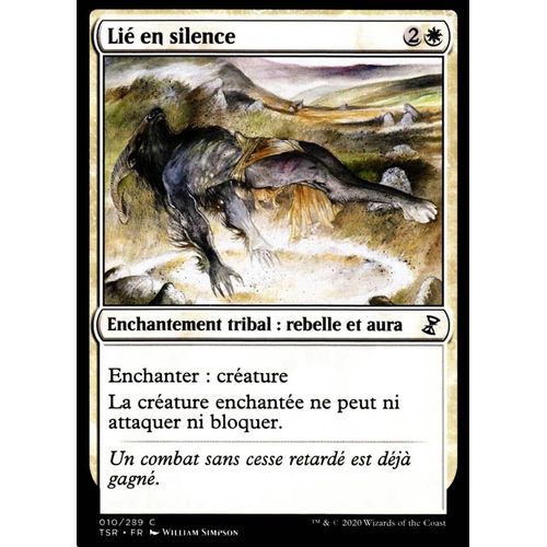 Lié En Silence - Mtg - Spirale Temporelle Remastered - C - 10/289