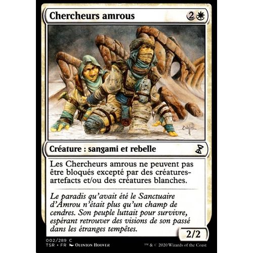 Chercheurs Amrous - Mtg - Spirale Temporelle Remastered - C - 2/289