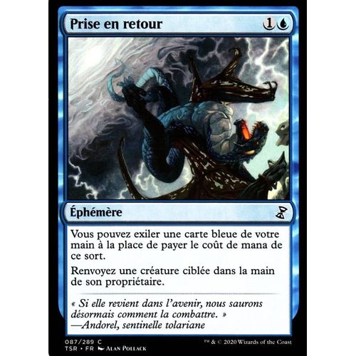 Prise En Retour - Mtg - Spirale Temporelle Remastered - C - 87/289
